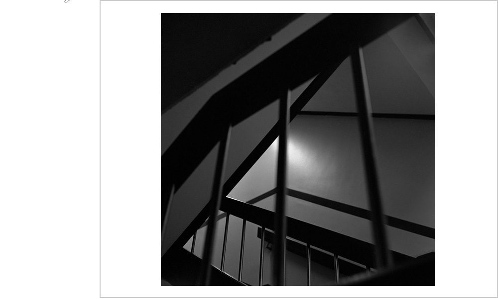 A dizzying array of traingles and lines makes this staircase in San Francisco a visual playground.
