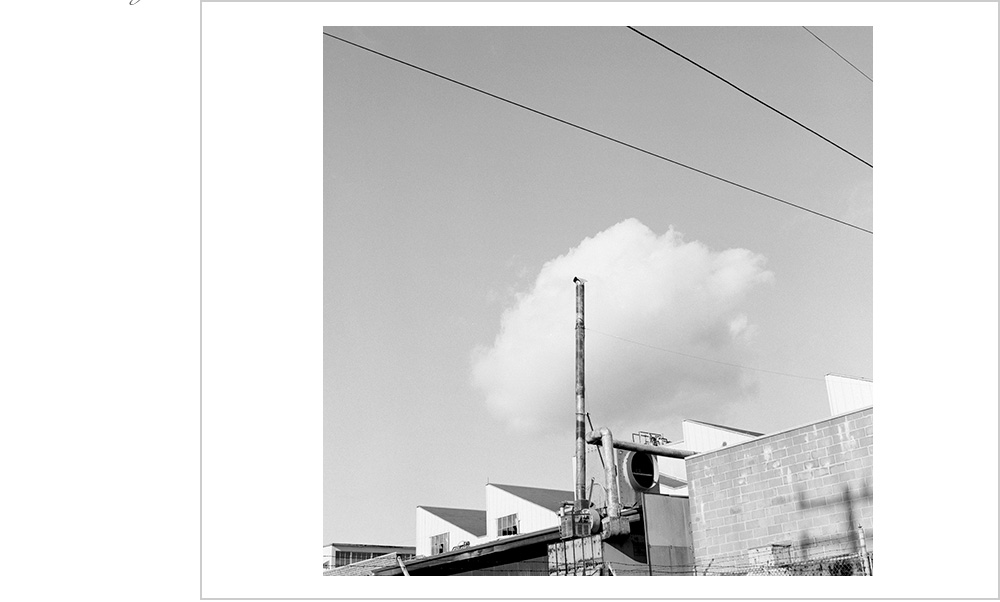 The way that cloud just hangs there like it's got nothing to do while everybody else works.