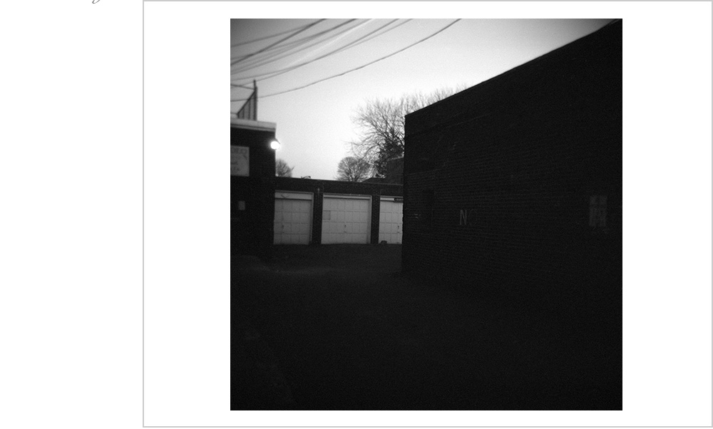 If I stood a little more to the left, this image would be titled 3 Garage Doors. But I've made a fortune doing more with less