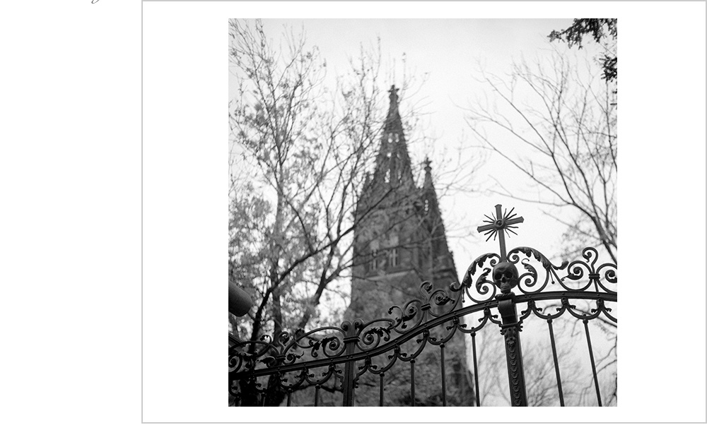 This is the cemetery in Prague where Dvořák is buried, his immortality assured. He also spent time in Iowa