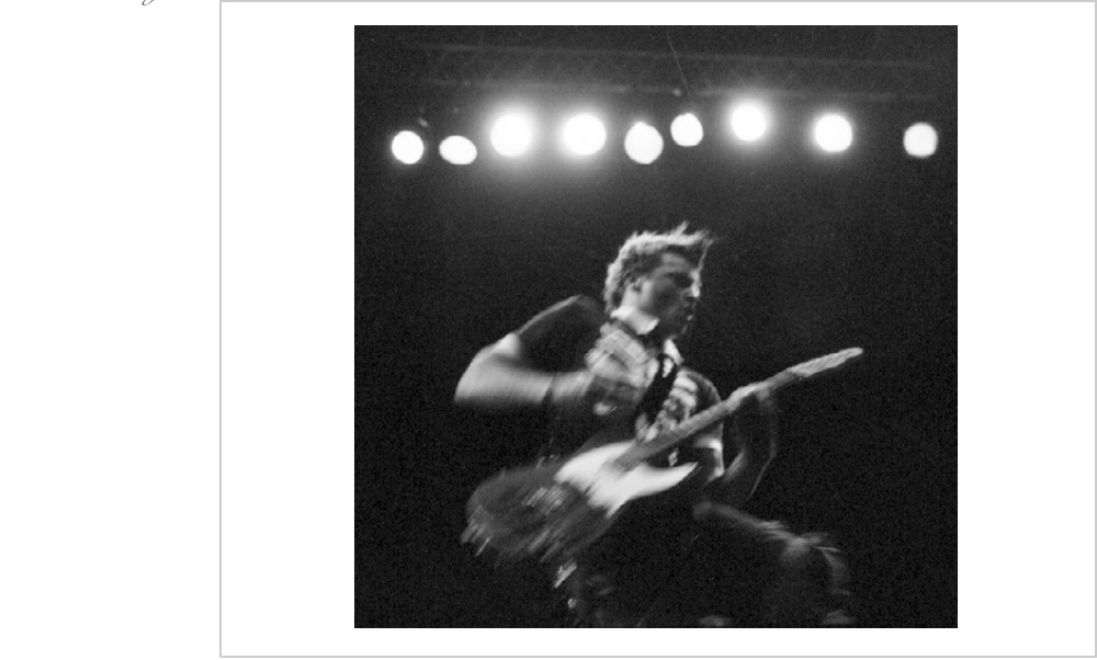 Shawn Harris of the Matches and the frenetic pace of punk rock.